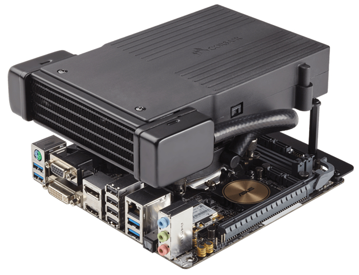 Corsair Launches the H5 SF Mini-ITX CPU Liquid Cooler