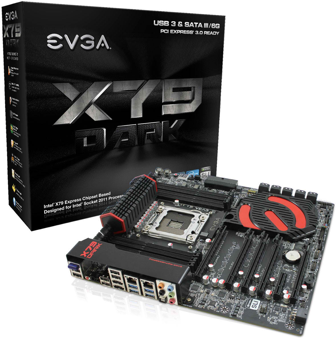 EVGA Announces Flagship X79 Dark LGA 2011 Motherboard