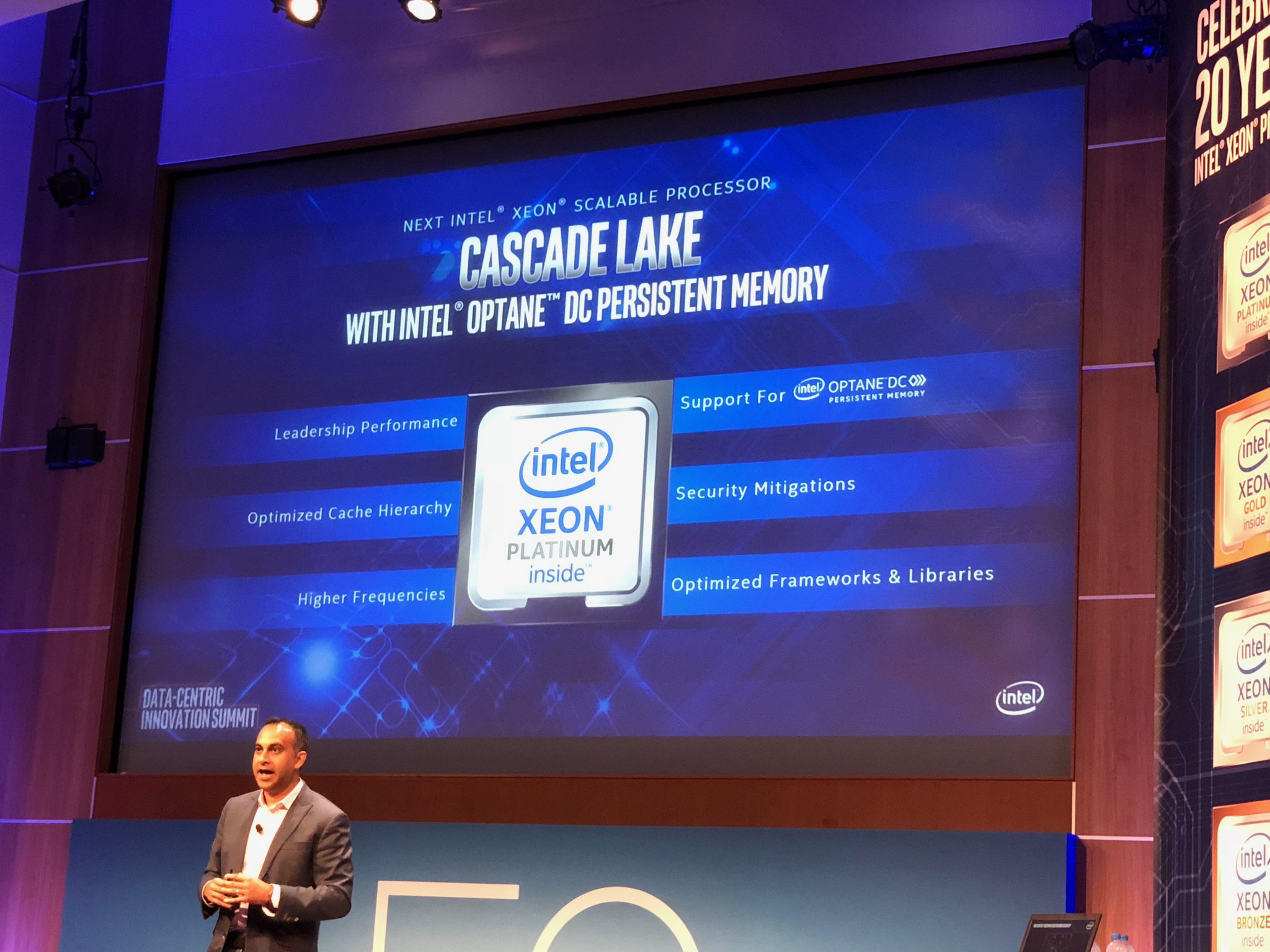 Intel Shows Latest Xeon Roadmap at Data Centric Innovation Summit