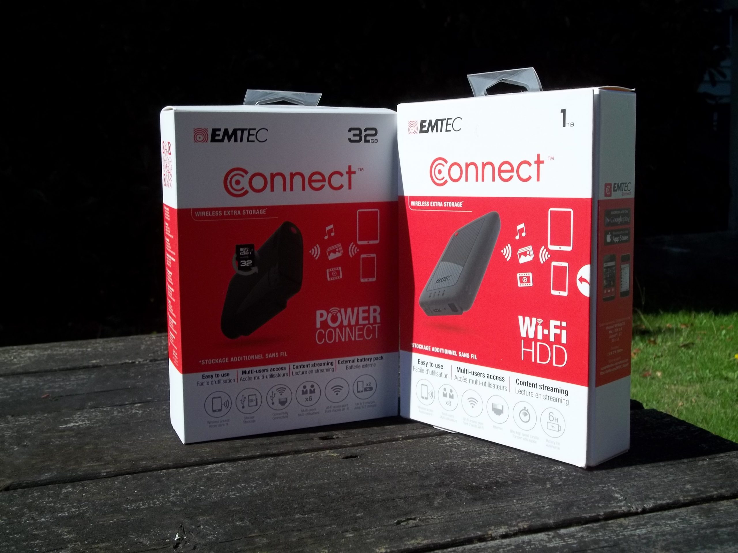 EMTEC’s Power Connect and Wi-Fi Hard Drive; storage and power while you are on the go