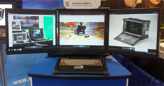 NAB 12: ACME Portable Machines Seahawk 100 on show floor