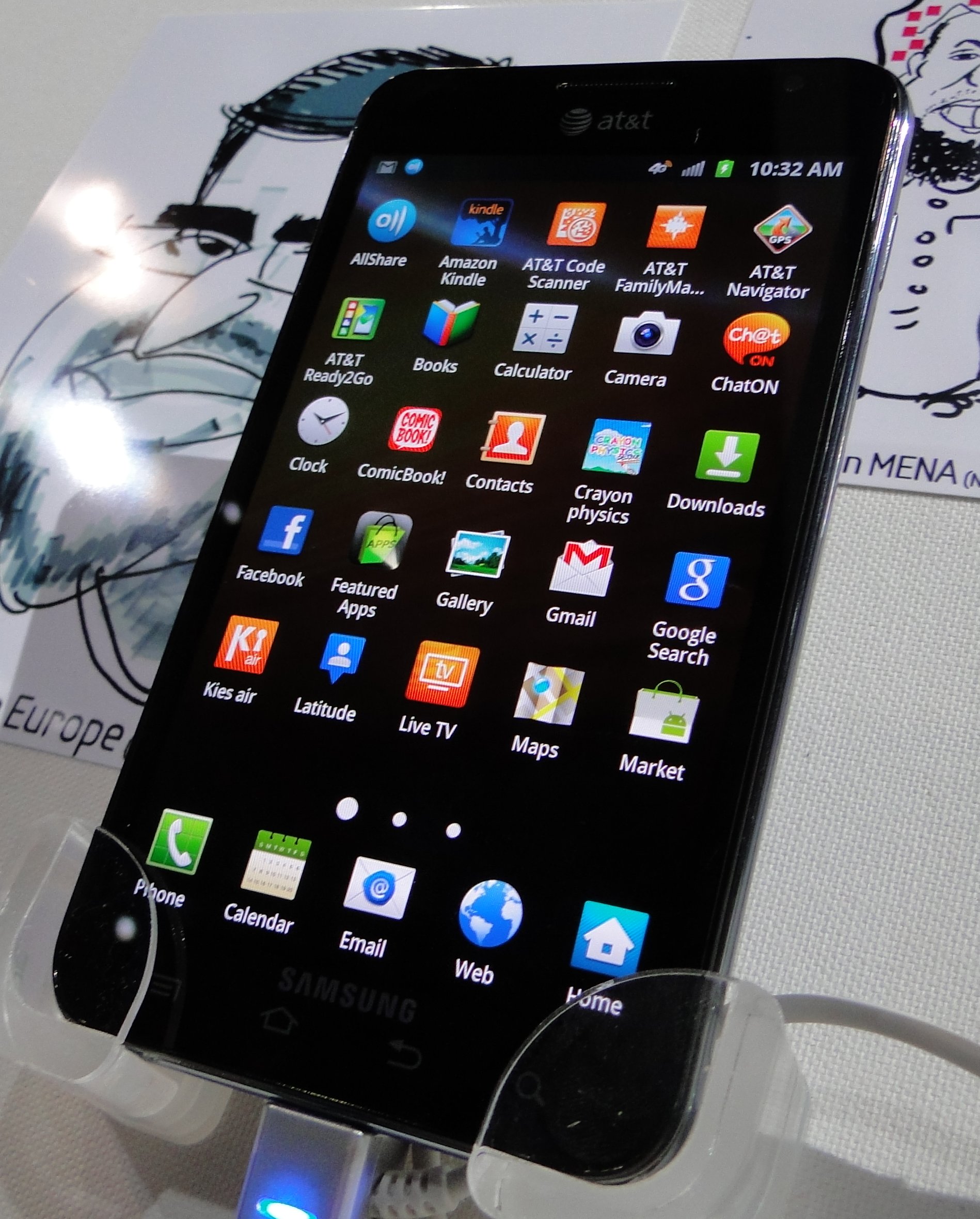 Hands-on With a Giant Smartphone – or Small Tablet – The Samsung Galaxy Note