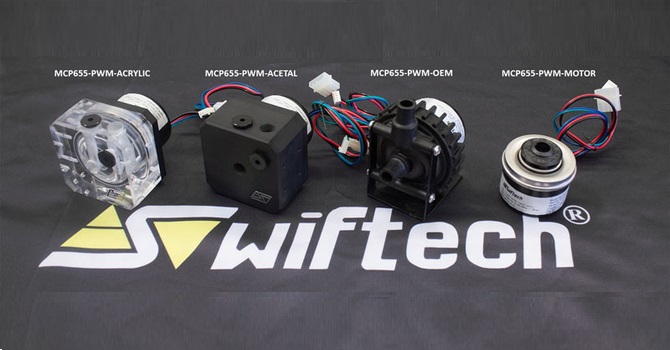 Swiftech is here to Pump! <clap> you Up!