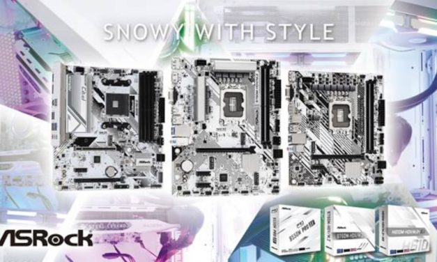 ASRock Launching All-White Motherboards for AMD and Intel CPUs