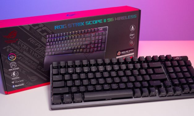 ASUS ROG Strix Scope II 96 Wireless Gaming Keyboard Review