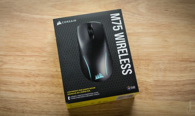 CORSAIR M75 WIRELESS Lightweight RGB Gaming Mouse Quick Review