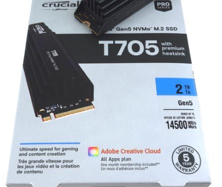 The New Crucial T705 2TB SSD For PCIe 5.0 Fans