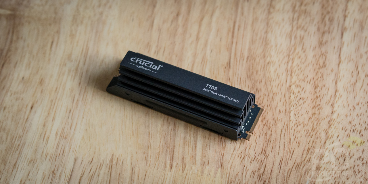 Crucial T705 PCIe Gen5 NVMe SSD Review