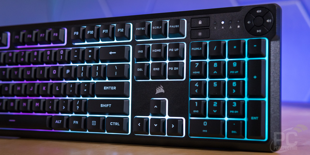 CORSAIR K55 CORE Gaming Keyboard Quick Look Review