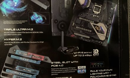 Meet The ASRock Z490 Taichi; PCIe 4.0-ish