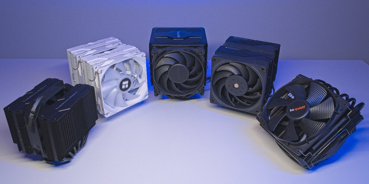 2024 CPU Cooler Test Bonanza – Five Air Coolers Compared