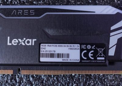 Lexar ARES RGB DDR5-6000 Desktop Memory Review - Memory 8