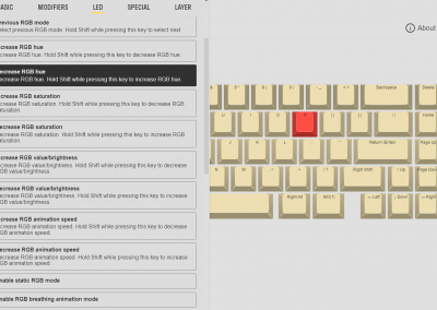 per key programming