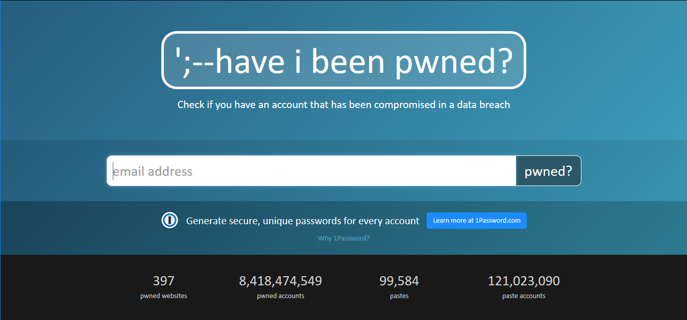 A Friendly Reminder About Password Reuse And Just How Pwned You Are